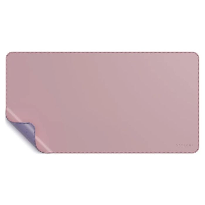 Satechi Dual Side ECO-Leather Deskmate, Pink/Purple