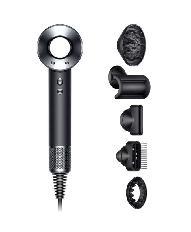 Dyson Supersonic HD07 Hair Dryer, Black/Nickel