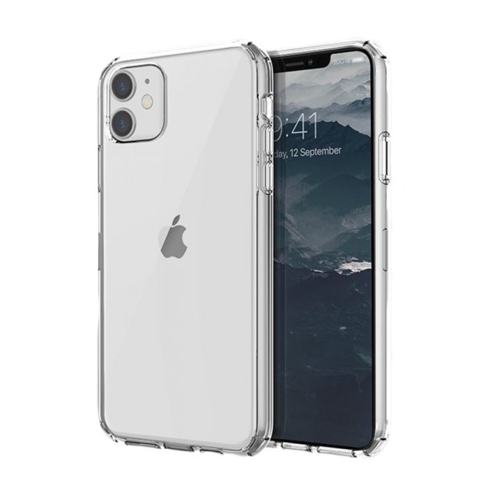 Uniq case for iPhone 11 LifePro Xtreme Clear, transparent