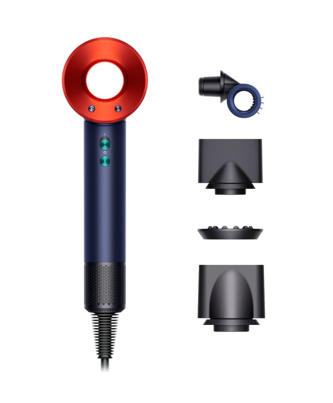 Dyson Supersonic HD15 Hair Dryer, Prussian Blue/Topaz Orange