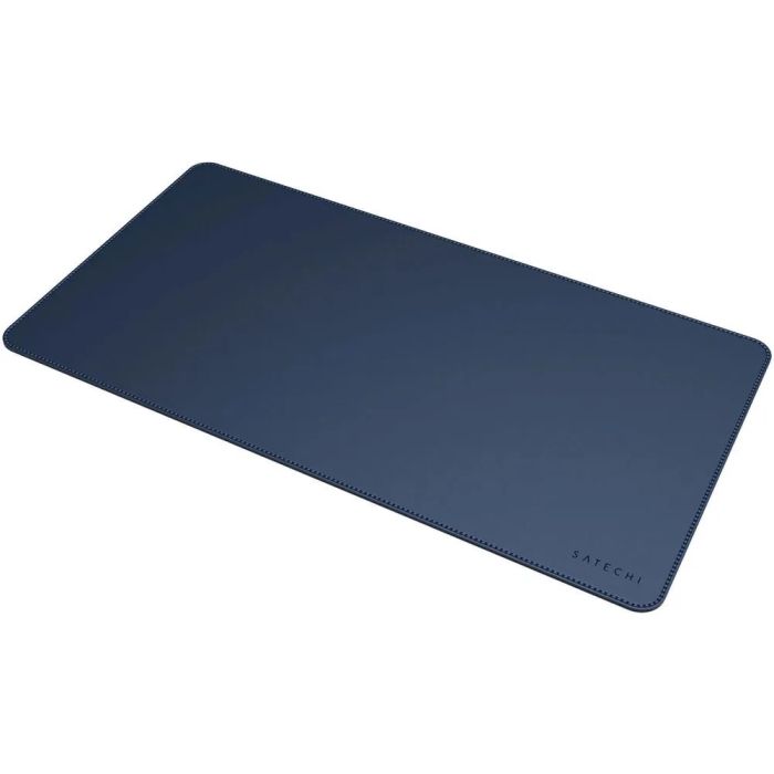 Satechi Eco Leather Deskmate for computer mouse, blue