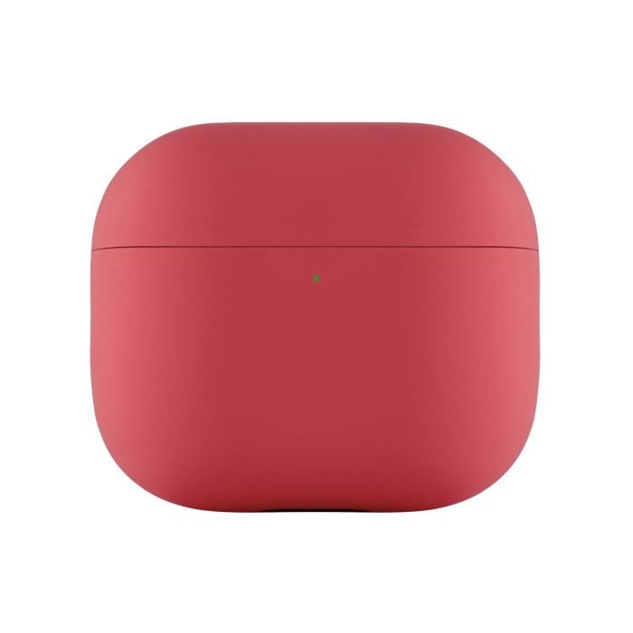 Ultra-thin Touch Case Silicone Case for AirPods 3, Red