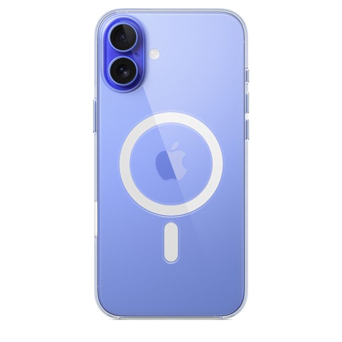 Apple case for iPhone 16 Plus with MagSafe, transparent
