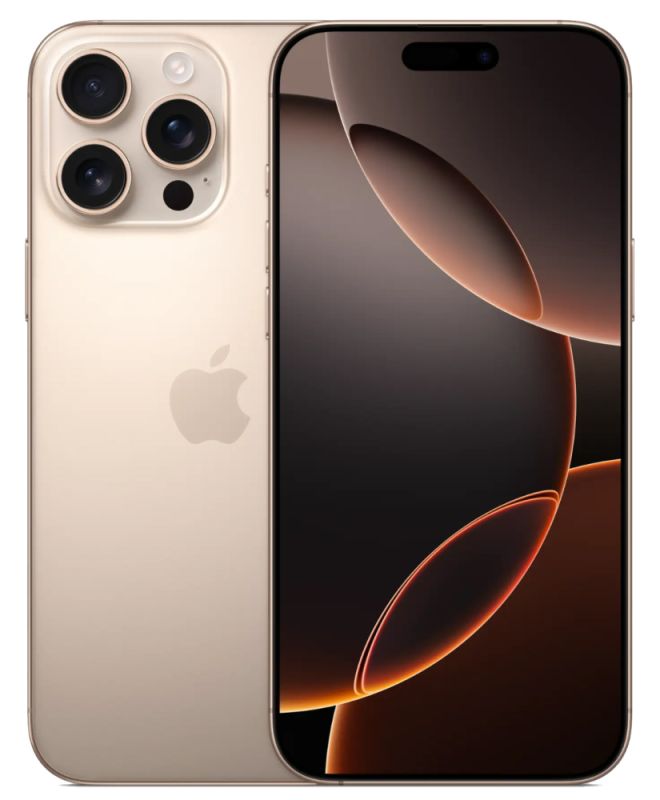 Apple iPhone 16 Pro Max, 1 TB, Titanium Sand