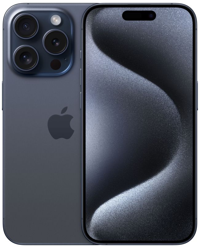 Apple iPhone 15 Pro, 1 TB, Titanium Blue