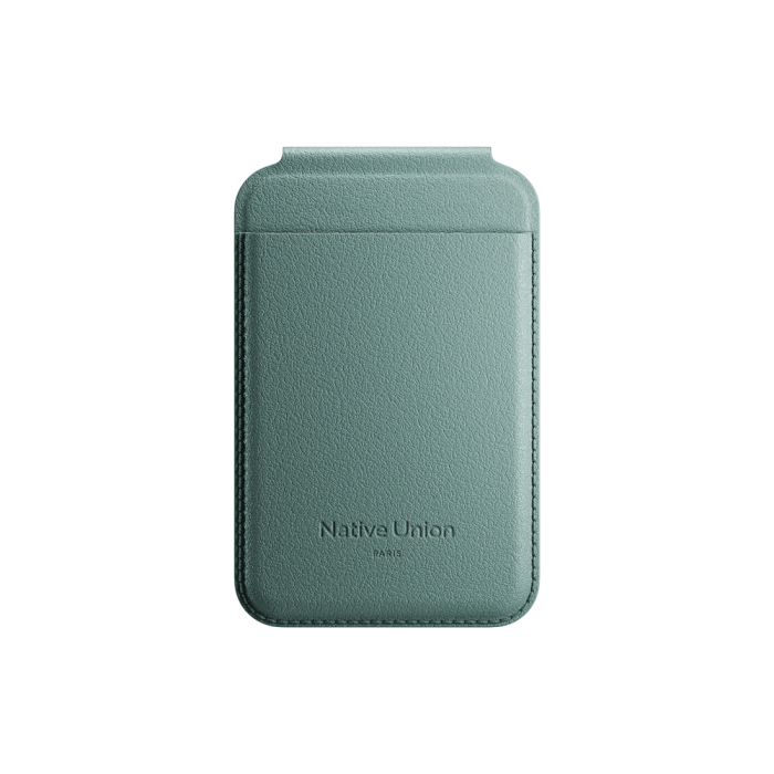 Native Union Active Wallet Stand wallet case, green slate