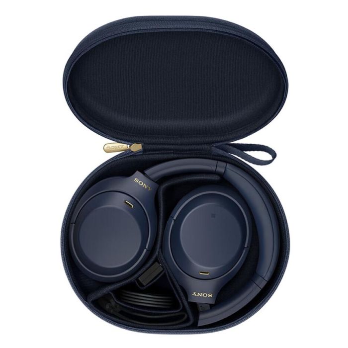 Sony WH-1000XM4 wireless headphones, blue