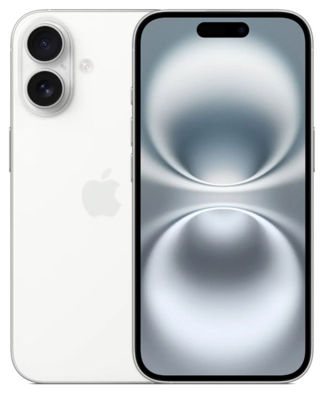Apple iPhone 16, 128 GB, White