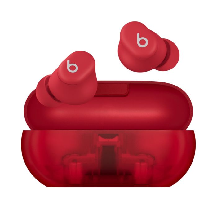 Beats Solo Buds wireless headphones, Red