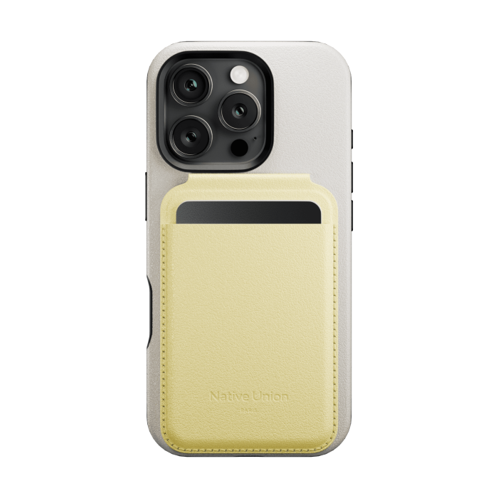 Native Union Active Wallet Stand, lemon