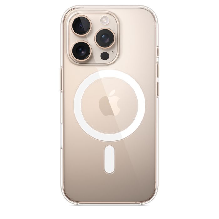 Apple case for iPhone 16 Pro with MagSafe, transparent