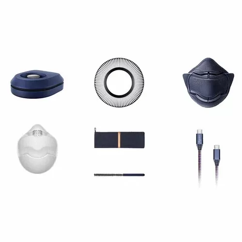 Dyson Zone Satin Silver/Ultra Blue