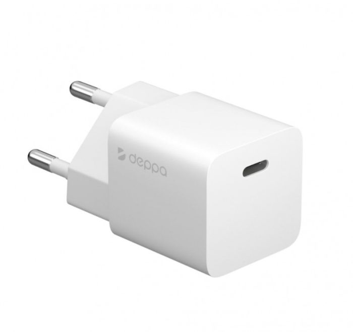 Deppa USB-C Power Delivery GaN 20W, white