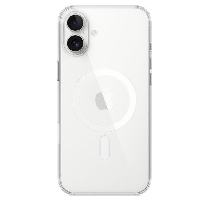 Apple case for iPhone 16 Plus with MagSafe, transparent