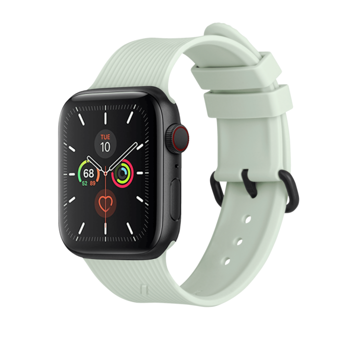 Native Union Strap for Apple Watch 44 mm, silicone, green