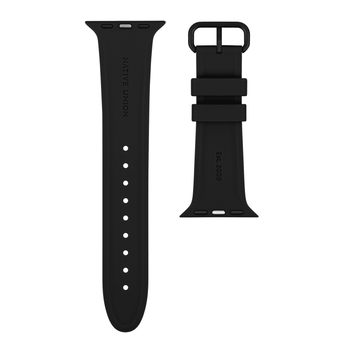 Native Union Strap for Apple Watch 40 mm, silicone, black