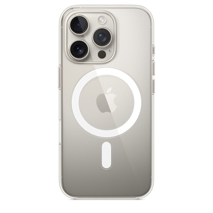 Apple case for iPhone 16 Pro with MagSafe, transparent