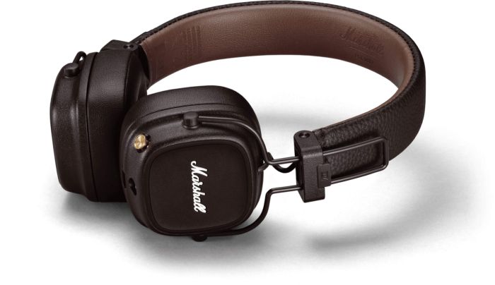 Marshall Major IV Wireless Headphones, Brown