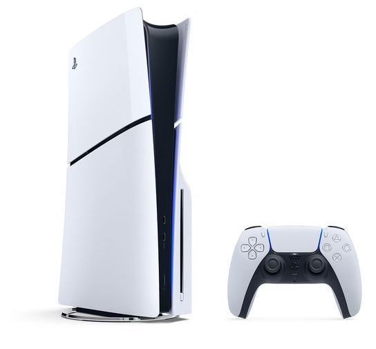 Sony PlayStation 5 Slim game console with disc drive