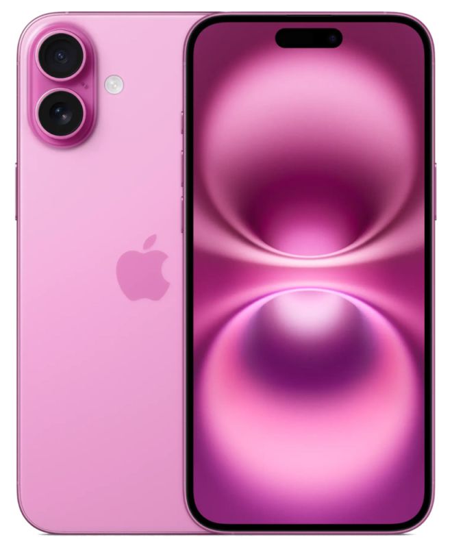Apple iPhone 16 Plus, 256 GB, Pink